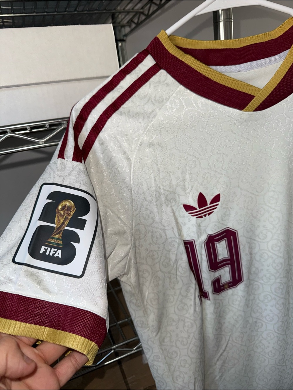 Adidas Spain 2026 #19 Lamine Yamal Men’s Away Soccer Jersey 🆕 - Picture 4 of 11